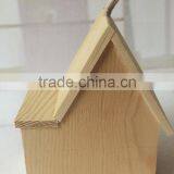 Dry Wood Carved Bird House /Nest On Yard thumbnail-3