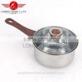 Yiwu Insulation Handle Cheap Hot Sale Stainless Steel Cookware Soup Pot thumbnail-2