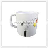 Promotional Logo Unbreakable Drinkware Black Floral Printing Melamine 20oz Plastic Mug thumbnail-6