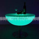 High Quality PE Plastic Led Table Lamp Led Cube Furniture Led Coffee Table thumbnail-2
