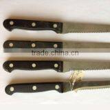 Black Handle Steak Knife thumbnail-1