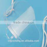 Factory Hot Sale Over Nose Sanitary Antibaterial Clear Transparent Plastic Smile Face Mask for Food Service in Restaurant thumbnail-4