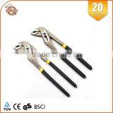 10" Double Color Dipped Handle Water Pump Pliers thumbnail-1