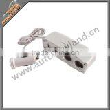Car Triple Cigar Lighter Socket With USB thumbnail-1