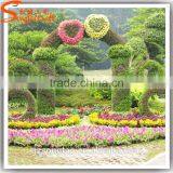 2016 Chinese Boxwood Hedge Artificial Landscape Topiary for Garden Decoration thumbnail-1