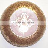 High Quality Colored Handmade in Nepal Tibetan Meditation Singing Bowl thumbnail-4