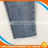 Women Wholesale Brand Worn Ninth Pants Blue Jeans thumbnail-4
