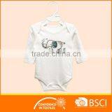 Knitted Wear Embroidery Nice White Baby Romper thumbnail-2