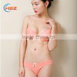 HSZ-5001 Sexy Fancy Beautiful Bra Hot Panty Set Latest Fashion Cotton Underwear Lady New Design 2017 Stylish Lingerie Women thumbnail-2