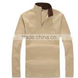 2016fashion Korea style wholesale collared sweatshirt for men KM0417