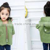 Zm40657b Spring Children Batwing Sleeve Clothes China Cotton Wind Coat Jacket thumbnail-5