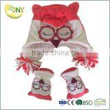 Cute Winter Hats and Mittens for Baby Girls thumbnail-1