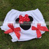 Girls Cotton Bloomer Minnie Bloomer Kids White Bloomer 2-pc Set thumbnail-2