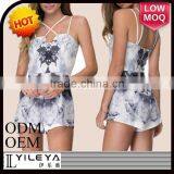 Latest High Quality Elegant Silk Jumpsuit Shorts for Women