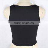 Milk Silk Crop Top Sleeveless Nightclub Top Womens Tank Top thumbnail-4