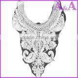 Water Soluble Lace 100% Cotton African Chemical Lace Collar for Shirt and Dress thumbnail-6