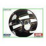 OEM Unique Black 32 Panel Leather Soccer Ball for Team Training