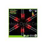 Through Hole LED 5mm LED Diode 625-630nm Red Color With 30 Degree