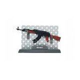Eco-Friendly AK47 1:6 Scale Plastic Model Guns / Imitation Toy Gun For Entertainment