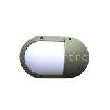 Grey Oval Outdoor LED Ceiling Light 280mm IP65 Aluminum Slim RGB Panel Light