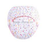 Pretty Flower Printed Style Wholesale 100% Cotton Baby Cloth Diaper thumbnail-1