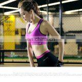 Fast Delivery In Stock Women Underwear Plain Blue Cotton Women's Sports Bra thumbnail-3