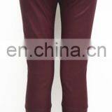 2015 Elegant Fashion Ladies Tight Black Stretch Leather Pants Wholesale Leather Leggings thumbnail-2