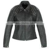 Leather Ladies Jacket,Ladies Fashion Biker Leather Jackets thumbnail-1