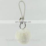 Customized Design OEM/ODM Wholesale Faux Fur Pom Poms Www Pom Com Keychain Girls' Bag Accessory Car Pendant thumbnail-4