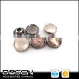 Custom Logo Rope Rim Garments Button Metal Studs Shoes Spikes Clothing Decorative Rivet For Blazers Coat Leather Jacket Bag Belt thumbnail-1