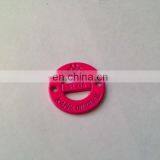 Alloy Engraved Name Sew on Plate