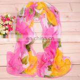 Guangzhou Factory Wholesale Cheap Chiffon Scarf thumbnail-2