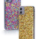 Design Your Own Logo Glitter Mobile Phone Case for IPhone 12 Pro Max for Iphone 12 11 SE Mini Case thumbnail-5