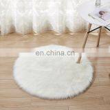 Wholesale Australian Different Shape Free Style Fur Carpet White Faux Fur Sheepskin Rugs thumbnail-5