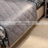 Amazon Hot Selling High Quality Diamond Pattern Rhombic Grid Minky Weighted Blanket Adjustable Weighted Blanket thumbnail-7