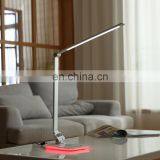 MESUN Smart and Rechargeable Led Desk Lamp With Wireless Charger for Mobile Phone, RGB Ambient Night Light thumbnail-2