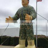 Custom Logo Inflatable Model Military Man Advertising Inflatables thumbnail-2