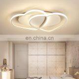 New Design Love Wedding Room Ceiling Lamp Aluminum Creative Chandelier Bedroom Lamp thumbnail-1