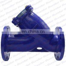 Bundor DIN Ductile Iron y Strainer Prices PN16 Flanged End Water Y Strainer thumbnail-3