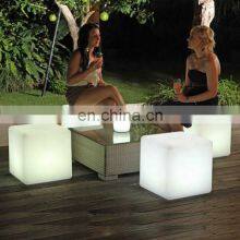 Waterproof IP54 Luminous Led Chair Modern Led Glowing Bar Chair thumbnail-3