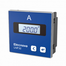 LNF32 96*96*34mm Lcd Panel Mounted 1 Phase ac Digital Current Meter With Rs485