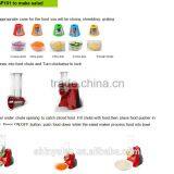 Good Price and Quality 2 in 1 Vegetable Slicer and Frozen Fruit Maker Frozen Dessert Maker Ice Cream Maker