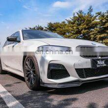 Carbon Fiber Car Front Bumper Lip Spoiler for BMW 3 Series G20 G28 2019+ Accessories for BMW thumbnail-5
