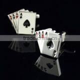 Fashional Popular Holesale Custom Enamel Brass Playing Card Cufflinks thumbnail-1