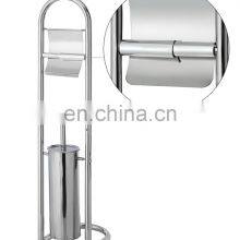 Stainless Steel Toilet Paper Holder Roll Toilet Brush With Holder thumbnail-5