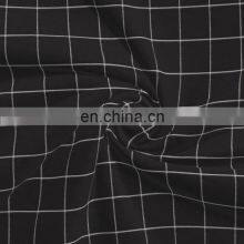 Hot Selling Ryon Yarn Dyed Check Fabric for Clothes