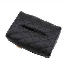 Wholesale Creative Car Sun Visor Tissue Box Napkin Storage Holder for Car Seat Back Mounted Hanging Paper Towel Cover thumbnail-5