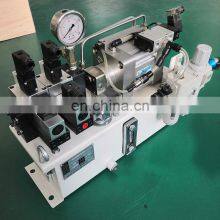 Environmental Protection Control System Energy Saving Pneumatic Hydraulic Power Pack for Fixture Production Line thumbnail-4