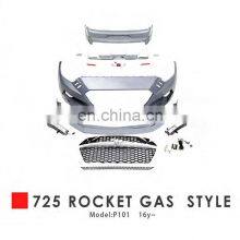Car Accessory Front Grille 725 Rocket GAS Style P101 Front Bumper For Ford Rocket Gas Style 2016+ thumbnail-2