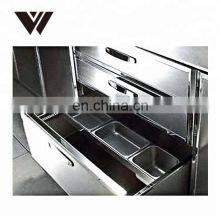 Weldon Custom Kitchen Stainless Steel Cabinet Steel Kitchen Cabinet thumbnail-4